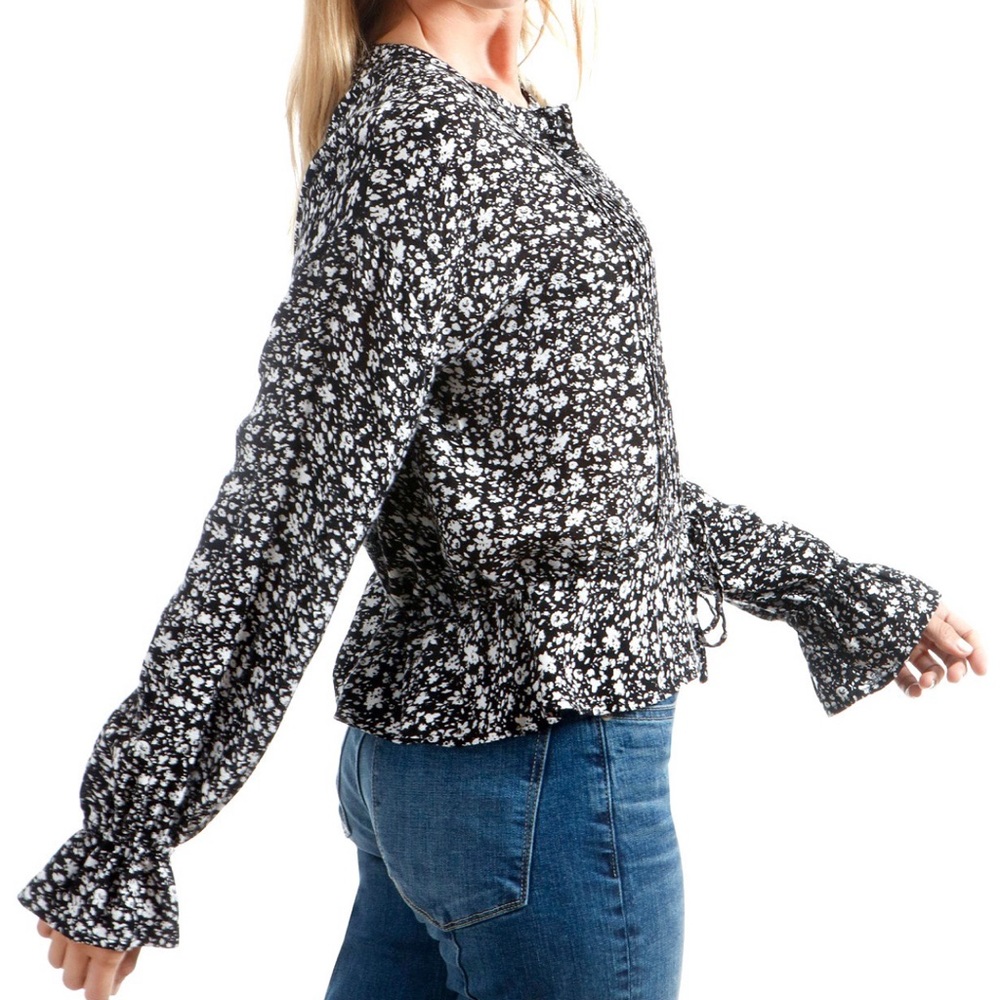 Lucky Brand Parisian Ditsy Top